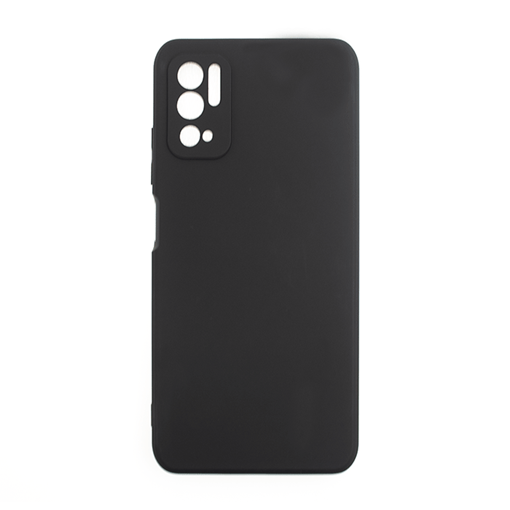 Θήκη Πλάτης Σιλικόνης Soft Back Cover για Xiaomi POCO M3 Pro 5G - Χρώμα: Μαύρο