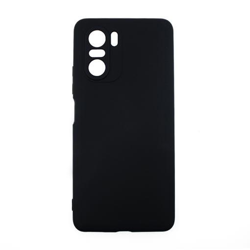 Θήκη Πλάτης Σιλικόνης Soft Back Cover για Xiaomi Mi 11i - Χρώμα: Μαύρο