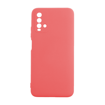 Picture of Silicone Case Soft Back Cover for Xiaomi Redmi 9T  - Color: Red