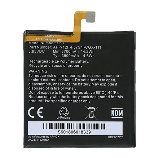 Picture of Battery Caterpillar forf Cat S60 Battery APP-12F-F57571-CGX-111 - 3800mAh
