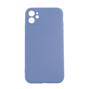 Picture of Silicone Case Soft Back Cover for iPhone 11  - Color: Light Blue