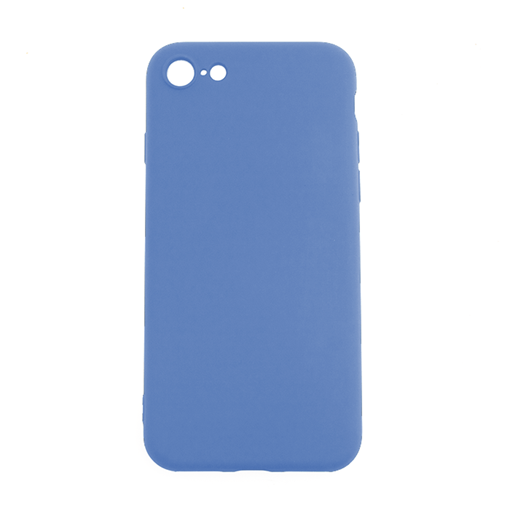 Θήκη Πλάτης Σιλικόνης Soft Back Cover για iPhone 7 - Χρώμα: Απαλό Μπλέ