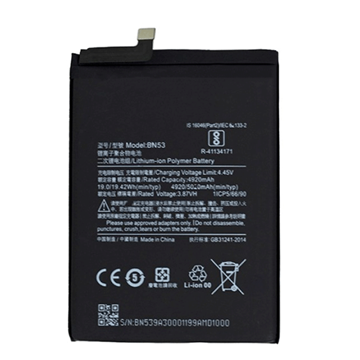 Picture of Battery Xiaomi BN53 compatible with Redmi Note 9 Pro - 5020mAh
