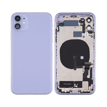 Picture of Back Cover with middle frame (Housing) for Apple iPhone 11 - Color: Purple