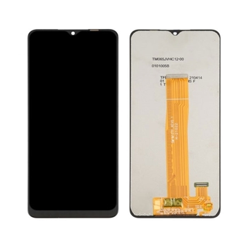 Picture of Incell LCD Screen with Touch Mechanism for Samsung Galaxy A12 A125/ A127/ A02 / M02 - Color: Black