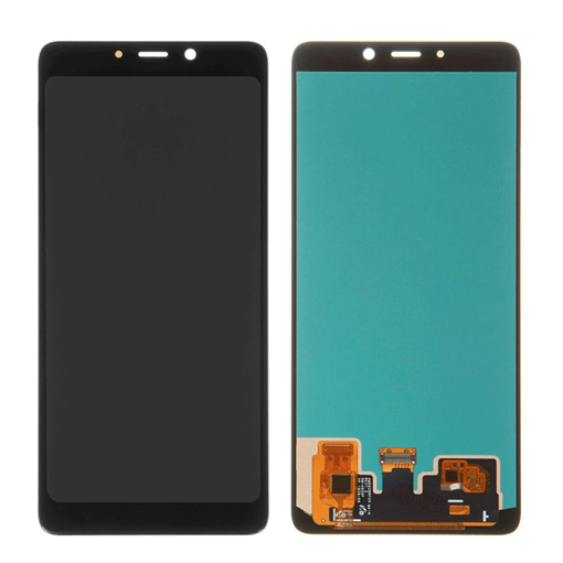 OLED Οθόνη LCD με Μηχανισμό Αφής Assembly για Samsung Galaxy A9 2018 A920F - Χρώμα: Μαύρο