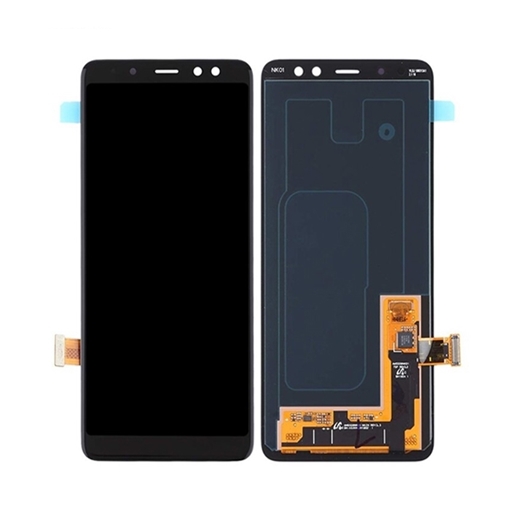 OLED Οθόνη LCD με Μηχανισμό Αφής Assembly για Samsung Galaxy A8 2018 A530F - Χρώμα: Μαύρο