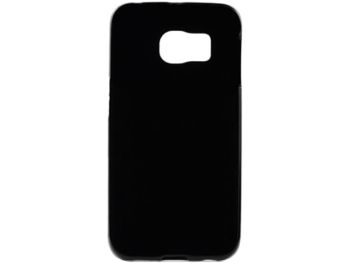 Θήκη Πλάτης Σιλικόνης Back Cover για Samsung G925 Galaxy S6 Edge - Χρώμα: Μαύρο