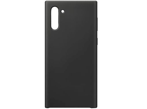 Θήκη Πλάτης Σιλικόνης Back Cover για Samsung N970 Galaxy Note 10 - Χρώμα: Μαύρο