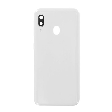 Picture of Back Cover with Camera Lens for Samsung Galaxy A20E 2019 A202F - Color: White