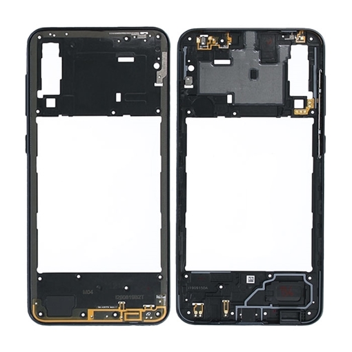 Γνήσιο Μεσαίο Πλαίσιο Middle Frame για Samsung Galaxy A30s A307F GH98-44765A - Χρώμα: Μαύρο