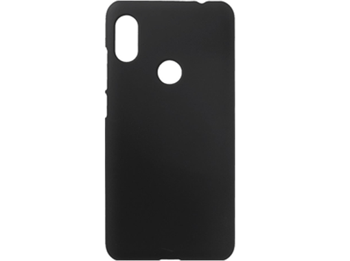 Θήκη Πλάτης Σιλικόνης για Xiaomi Redmi Note 6 Pro - Χρώμα: Μαύρο