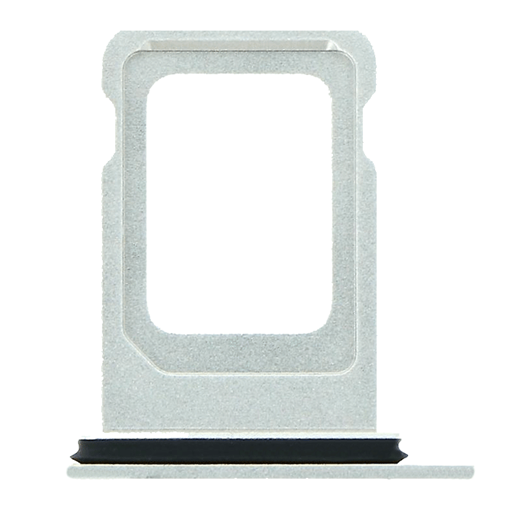 Υποδοχή Κάρτας Single SIM Tray για Apple iPhone 12/ 12 mini - Χρώμα: Λευκό