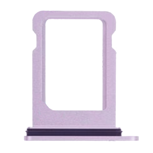 Υποδοχή Κάρτας Single SIM Tray για Apple iPhone 12/ 12 mini - Χρώμα: Μωβ