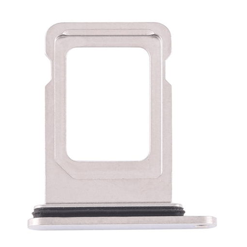 Υποδοχή Κάρτας Single SIM Tray για Apple iPhone 12 Pro / 12 Pro Max - Χρώμα: Λευκό