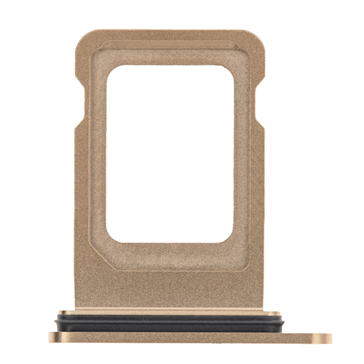 Υποδοχή Κάρτας Single SIM Tray για Apple iPhone 12 Pro / 12 Pro Max - Χρώμα: Χρυσό