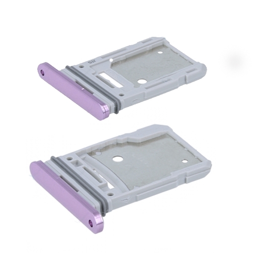 Υποδοχή Κάρτας Dual SIM και SD (SIM Tray) για Samsung Galaxy S20 FE G780 - Χρώμα: Cloud Lavender