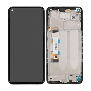 Picture of Display Unit with Frame for Xiaomi Redmi Note 9T 5600030J2200 (Service Pack) - Color: Black
