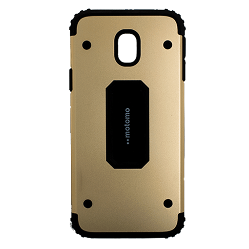 Θήκη Motomo Shockproof Metal για Samsung J330 Galaxy J3 2017 - Χρώμα: Χρυσό