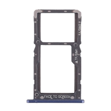 Εικόνα της Υποδοχή κάρτας Dual SIM Tray για Xiaomi Poco F1 - Χρώμα: Μπλε