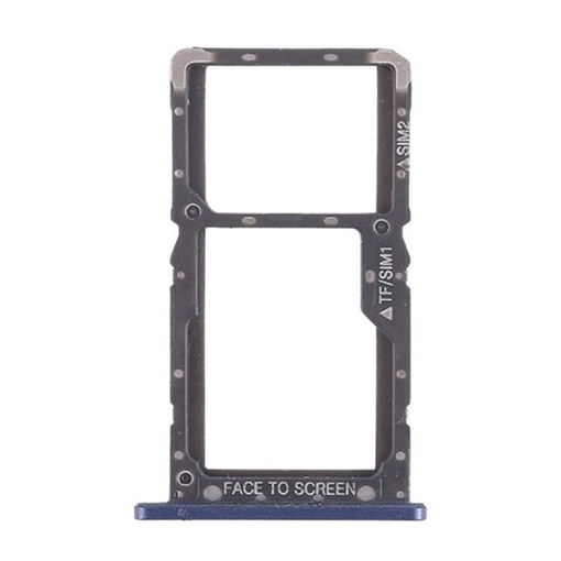 Picture of Dual SIM Tray for Xiaomi Poco F1 - Color: Blue