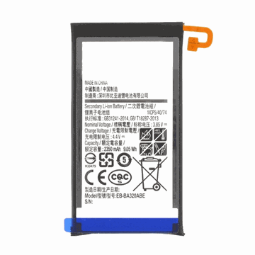 Picture of Battery Compatible with Samsung Galaxy EB-BA320ABE A320F A3 2017 - 2350mAh