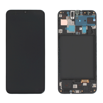 Εικόνα της Γνήσια Οθόνη LCD με Μηχανισμό Αφής και Πλαίσιο για Samsung Galaxy A30 A305F GH82-19202A - Χρώμα: Μαύρο