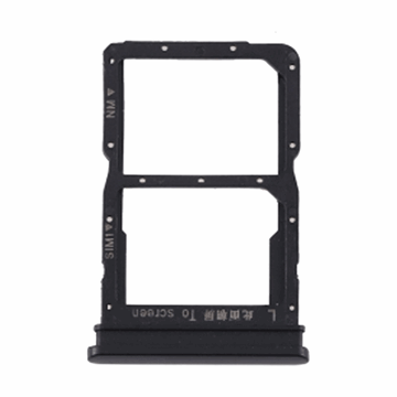 Picture of Dual SIM Tray for Huawei P Smart 2020 - Color: Black