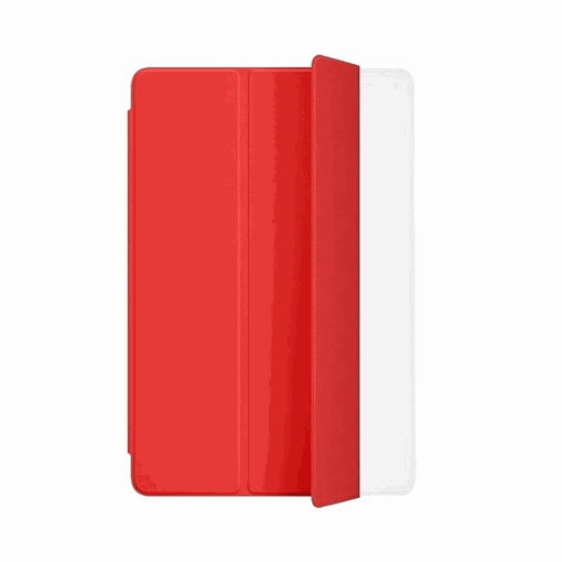 Picture of Case Slim Smart Tri-Fold Cover for Lenovo Lenovo TB-8704F Tab 4 8 Plus - Color: Red