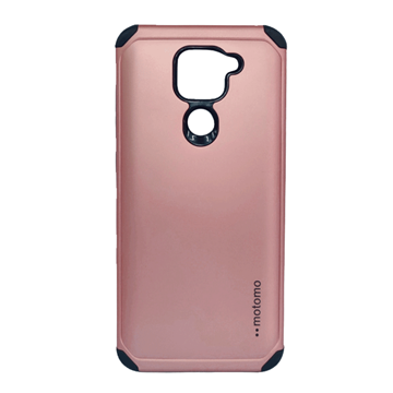Picture of Back Cover Motomo Tough Armor Case for Xiaomi Redmi Note 9 - Color: Rose-Gold