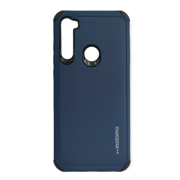 Picture of Back Cover Motomo Tough Armor Case for Xiaomi Redmi Note 8T - Color: Dark Blue