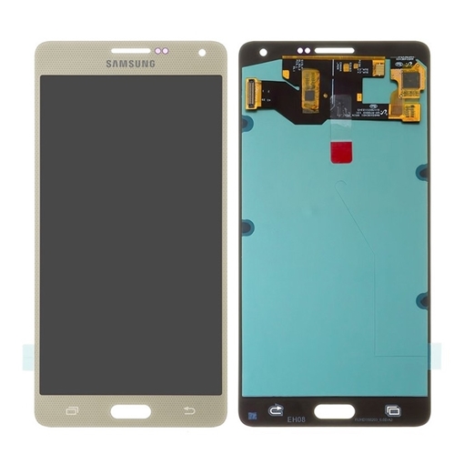 OLED Οθόνη LCD με Μηχανισμό Αφής για Samsung Galaxy A7 A700F - Χρώμα: Χρυσό