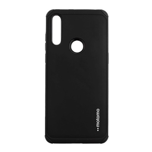 Picture of Back Cover Motomo Tough Armor Case for Alcatel 3X 2019 5048Y - Color: Black