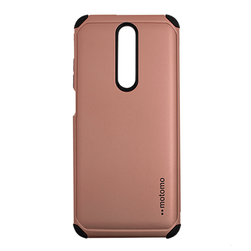 Θήκη Motomo Tough Armor για Xiaomi Poco F2 Pro - Χρώμα: Χρυσό Ροζ