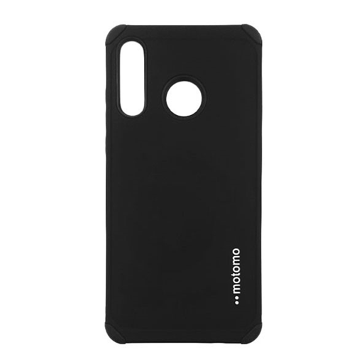 Picture of Back Cover Motomo Tough Armor Case for Huawei P40 Lite Ε - Color: Black