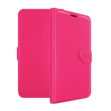 Εικόνα της Θήκη Βιβλίο / Leather Book Case με Clip για Sony Xperia Z5 Mini - Χρώμα: Ροζ