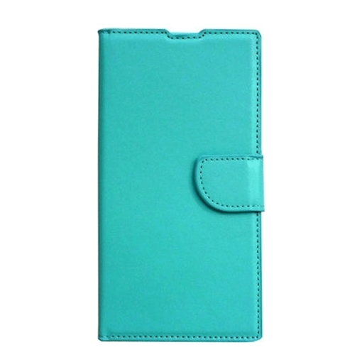 Θήκη Βιβλίο / Leather Book Case με Clip για Sony Xperia Z5 Mini - Χρώμα: Γαλάζιο