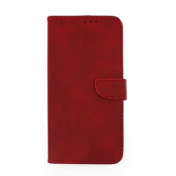 Εικόνα της Θήκη Βιβλίο Stand Leather Wallet with Clip για Nokia 6.1 - Χρώμα: Κόκκινο