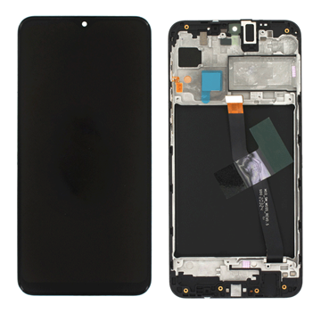 Picture of Original LCD Complete with Frame for Samsung Galaxy M10 Μ105 GH82-18685A - Colour: Black