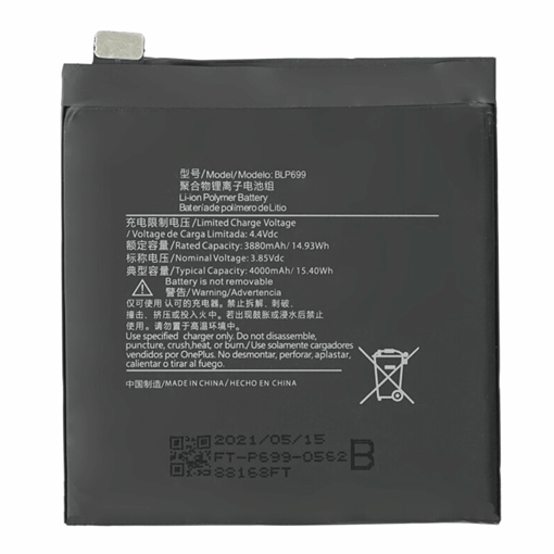 Picture of Battery Oneplus BLP699 for Oneplus 7 Pro - 4000mAh