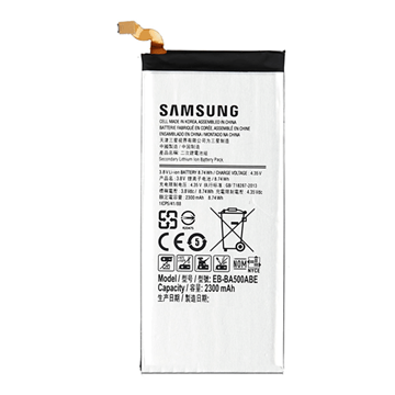 Picture of Battery Samsung EB-BA500ABE for A500F Galaxy A5 2015 - 2300mAh 