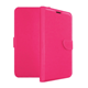 Εικόνα της Θήκη Βιβλίο / Leather Book Case με Clip για Alcatel Idol  - Χρώμα: Ροζ