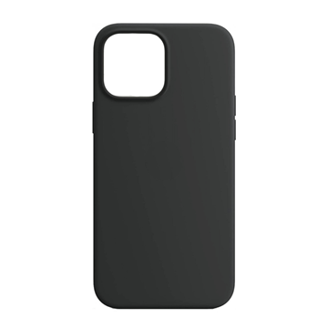 Εικόνα της Θήκη Πλάτης Σιλικόνης Matte Back Cover για Apple Iphone 13 / 13 Pro 6.1 - Χρώμα: Μαύρο
