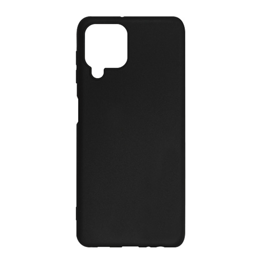 Θήκη Πλάτης Σιλικόνης Matte Back Cover για Samsung A226B Galaxy A22 4G - Χρώμα: Μαύρο