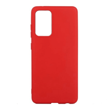 Εικόνα της Θήκη Πλάτης Σιλικόνης Matte Back Cover για Samsung A525 Galaxy A52 - Χρώμα: Κόκκινο