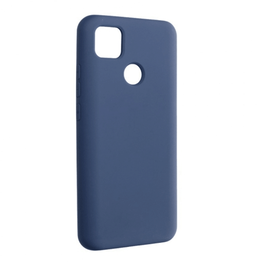 Θήκη Πλάτης Σιλικόνης Matte Back Cover για Xiaomi Redmi 9C - Χρώμα: Μπλε