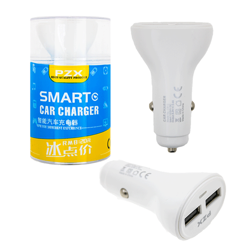 Picture of PZX Smart Car Charger C913 με Δύο Υποδοχές USB 3.4A