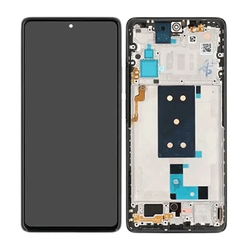 Γνήσια Οθόνη LCD με Μηχανισμό Αφής και Πλαίσιο για Xiaomi Mi 11T/Poco F4 GT 560004K11R00 (Service Pack) - Χρώμα: Μαύρο