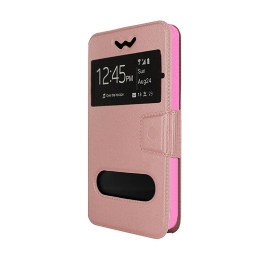 Picture of Book Case With  Window For Sony Xperia XZ - Color : Rose Gold