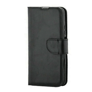 Picture of  Leather Book Case with Clip for Nokia Lumia 1520 - Color: Black